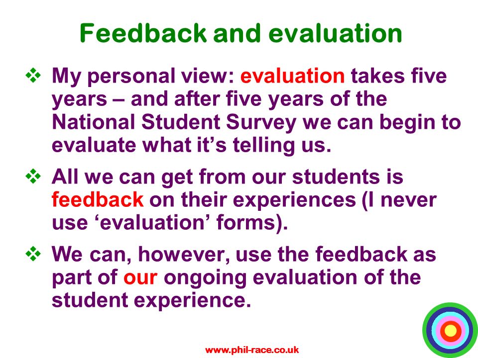 An examination of the peer feedbacks on my learning experiences in teaching students